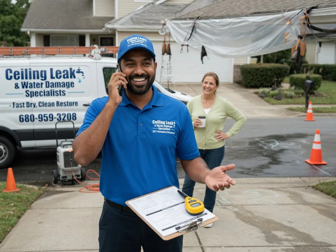 Ceiling Leak Cleanup Luttrell, TN FAQs